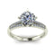 0.95ct Round Diamond Gold Engagement Ring - 03US67
